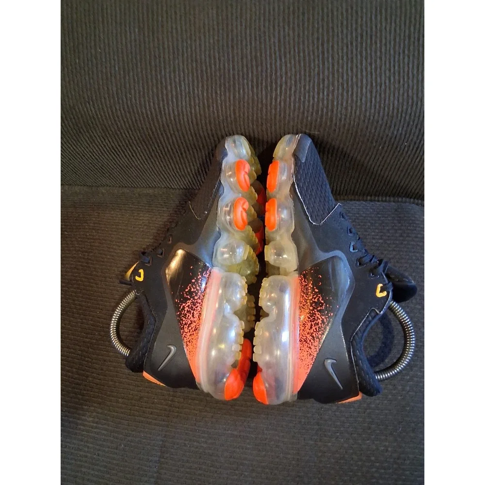 Nike Air VaporMax CS Black Total Orange Running Shoes 917963-009 Womens 6.5 / 5Y